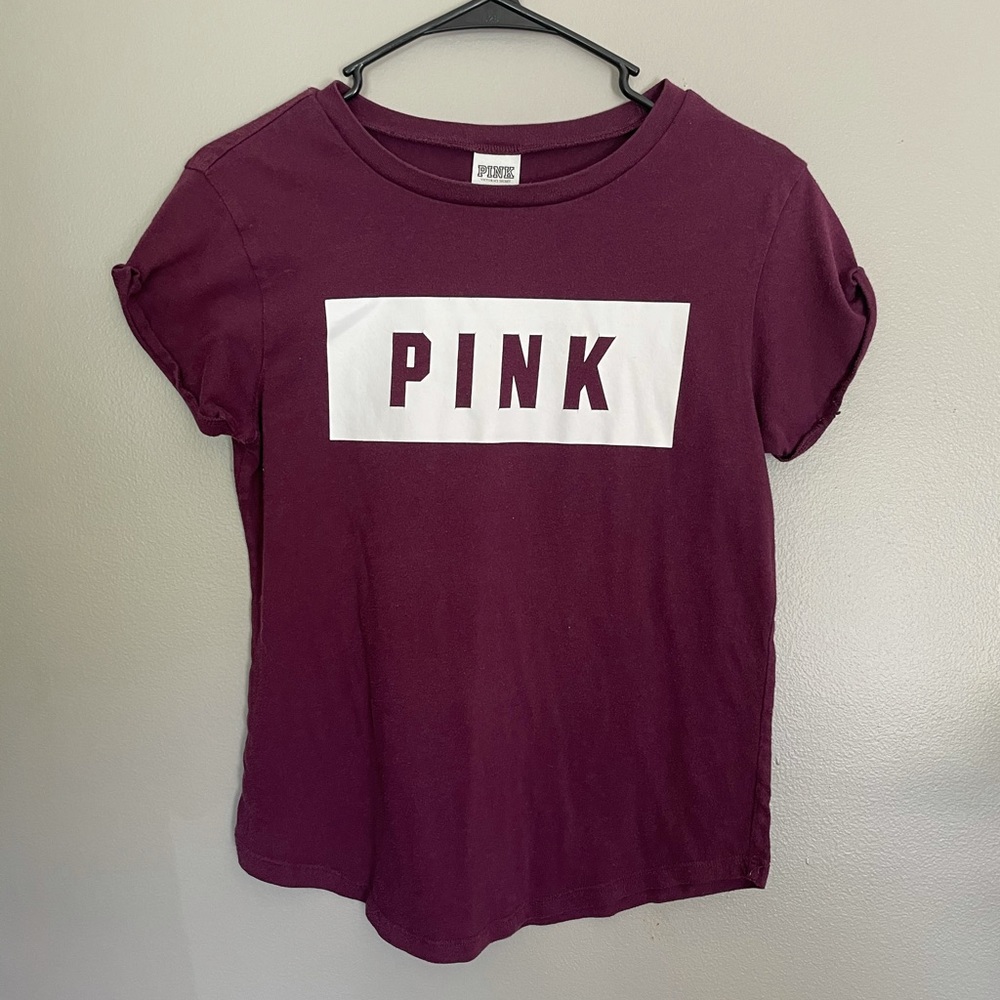 Maroon PINK Shirt